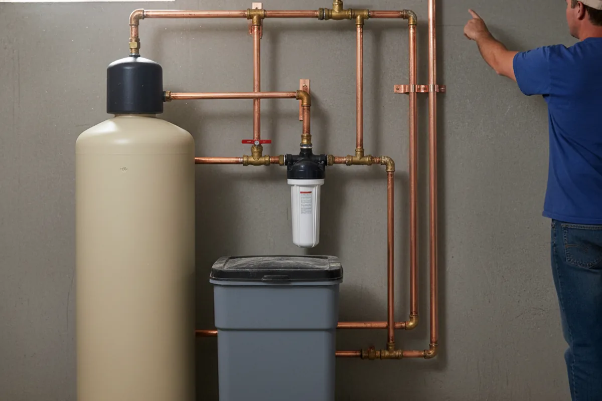 Whole-house water treatment system installed in Hometown